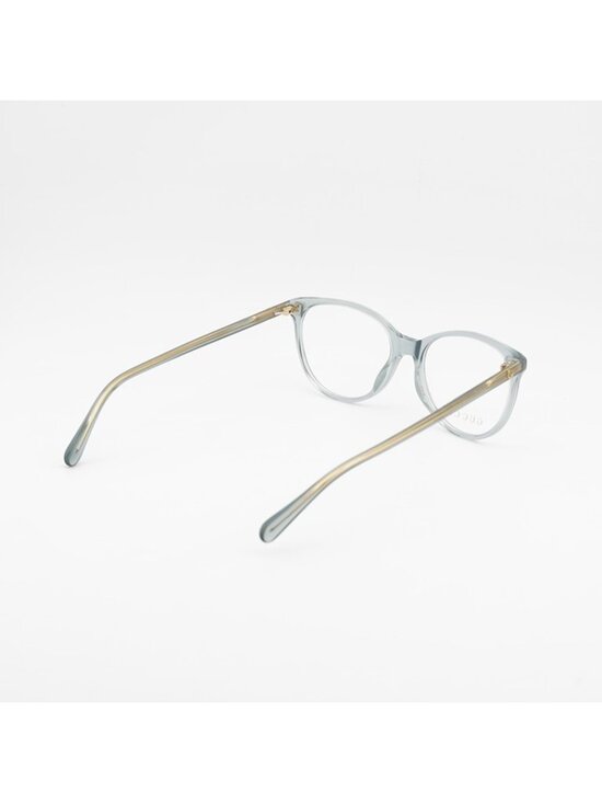 Gucci GG0550O 014 Eyeglasses Shiny Grey 51mm Cat Eye Frame